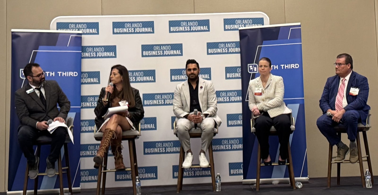 The panel at the Orlando Business Journal's 2025 Economic Outlook